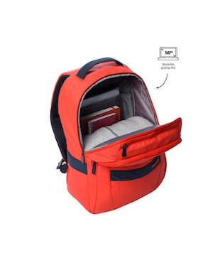 Mochila con portalaptop Totto Wivetto unisex