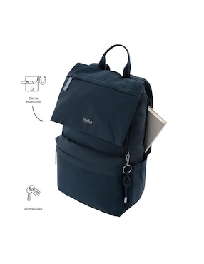 Mochila con portalaptop Totto Ambar unisex