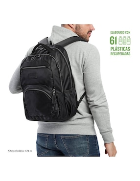 Mochila con portalaptop Totto Tracer unisex