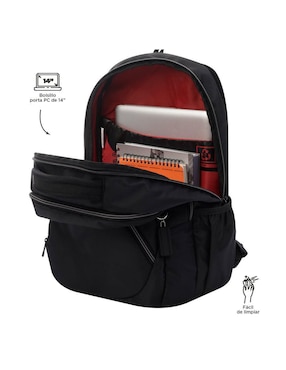 Mochila con portalaptop Totto Tracer unisex