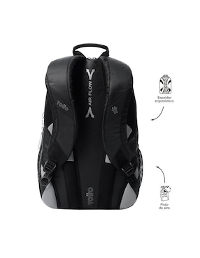 Mochila con portalaptop Totto Teck unisex