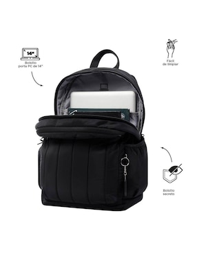 Mochila con portalaptop Totto Plaine unisex