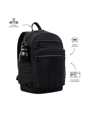 Mochila con portalaptop Totto Plaine unisex