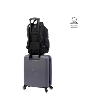 Mochila con portalaptop Totto Plaine unisex