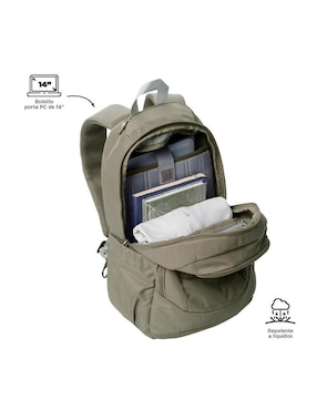 Mochila con portalaptop Totto Goctal unisex