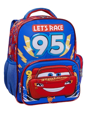 Mochila escolar Rayo Mcqueen Ruz Rayo 95 para niño
