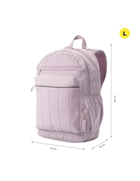 Mochila con portalaptop Totto Plaine para mujer