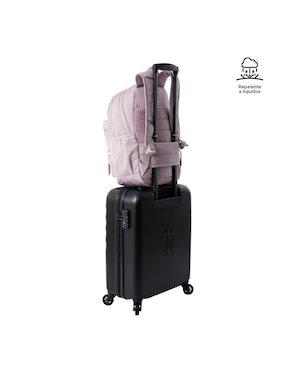 Mochila con portalaptop Totto Plaine para mujer