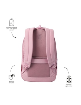 Mochila con portalaptop Totto Steif para mujer