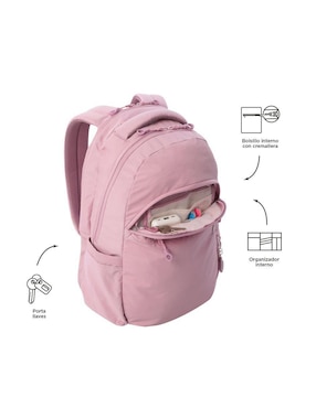 Mochila con portalaptop Totto Steif para mujer