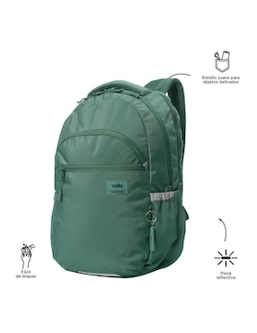 Mochila con portalaptop Totto Indo unisex