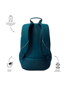 Mochila con portalaptop Totto Cambri unisex