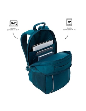 Mochila con portalaptop Totto Cambri unisex