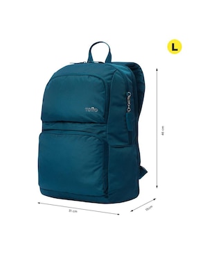 Mochila con portalaptop Totto Cloud unisex