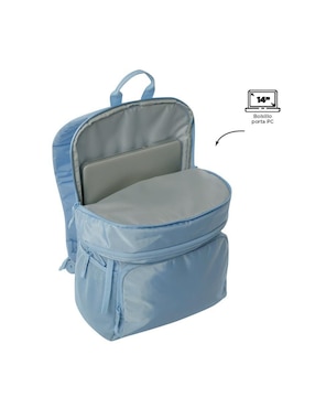 Mochila con portalaptop Totto Cloud unisex