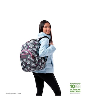 Mochila escolar Totto Acuarela para niña