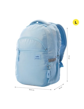 Mochila con portalaptop Totto Indo unisex