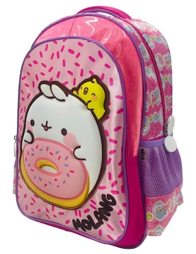 Mochila escolar American Bags Molang Donuts para niña