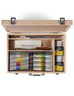 Set de pinturas acrílicas Winsor & Newton Galery 15 piezas