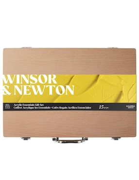 Set de pinturas acrílicas Winsor & Newton Galery 15 piezas