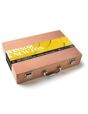 Set de pinturas acrílicas Winsor & Newton Galery 15 piezas