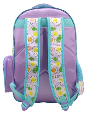 Mochila escolar Molang American Bags Flower para niña