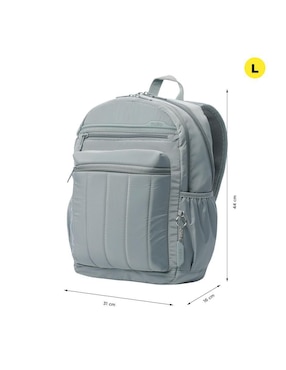 Mochila con portalaptop Totto Plaine para mujer