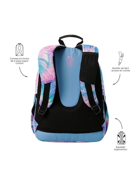 Mochila escolar Totto Acuarela para niña
