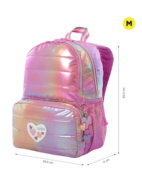 Mochila infantil Totto Glowy para niña