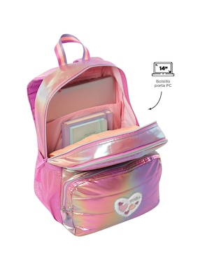 Mochila infantil Totto Glowy para niña
