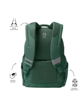 Mochila con portalaptop Totto Eufrates unisex