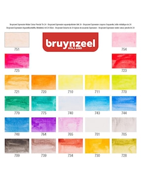 Set lápiz de color Royal Talens Bruynzeel 24 piezas