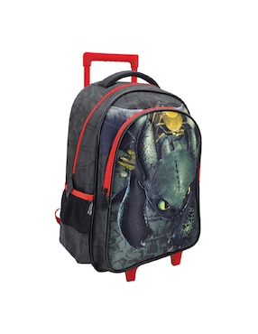 Mochila con ruedas escolar Cómo entrenar a tu dragón Fotorama NIGHT FURY CON RUEDAS unisex