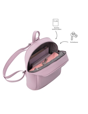 Mochila casual Totto Smooth para mujer