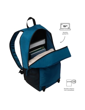 Mochila con portalaptop Totto Rambo unisex