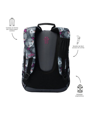 Mochila escolar Totto Rayol para niño