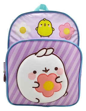 Mochila escolar Molang American Bags Flower para niña