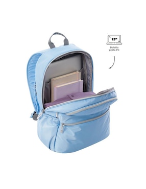 Mochila con portalaptop Totto Aynatto para mujer