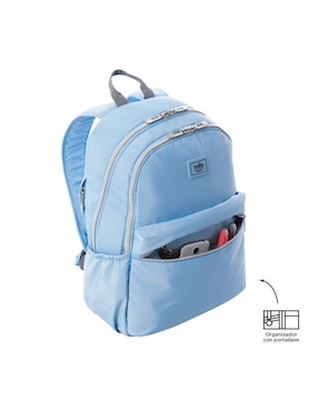 Mochila con portalaptop Totto Aynatto para mujer