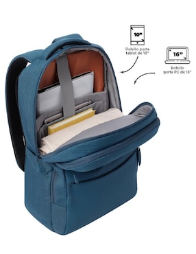 Mochila con portalaptop Totto Dallas unisex