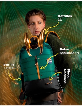 Mochila casual Loki Common Nation Marvel unisex