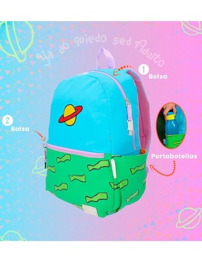 Mochila escolar Carlitos Common Nation Rugrats unisex