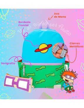Mochila escolar Carlitos Common Nation Rugrats unisex