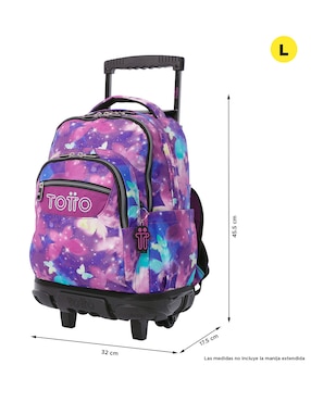 Mochila escolar Totto Ecole para niña