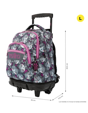 Mochila escolar Totto Ecole para niña