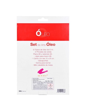 Set pinturas óleo Rodart Profesional 15 piezas