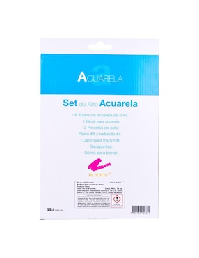 Set acuarela Rodart Profesional 14 piezas