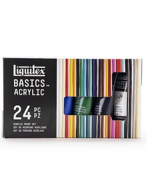 Set Pintura acrílica Liquitex Basics 24 piezas