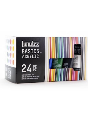 Set Pintura acrílica Liquitex Basics 24 piezas
