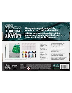 Set pinturas óleo Winsor & Newton Winton 10 piezas